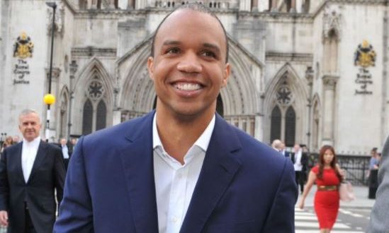Professional poker player Phil Ivey outside the Royal Courts of Justice in central London