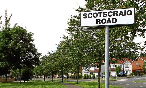 The junction of Scotscraig Road and Gleneagles Avenue in Ardler, where the attack took place