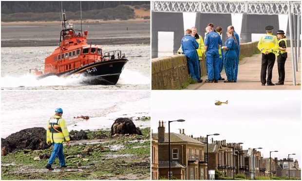 RNLI lifeboats from Broughty Ferry, Arbroath and Montrose are routinely launched off the Dundee and Angus coast to search for missing people.