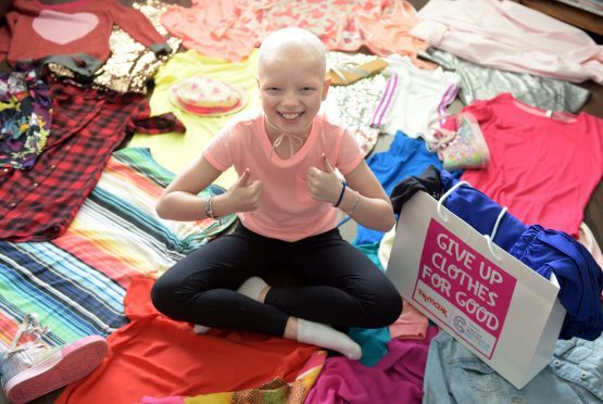 Lily Douglas who is fighting a rare form of cancer