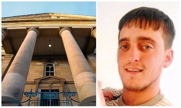 Dale Thomson, who took his own life just days after leaving the Carseview Centre in Dundee.