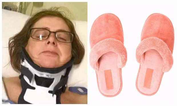 Dundee Mum Could Have Been Paralysed After Falling Down Stairs While