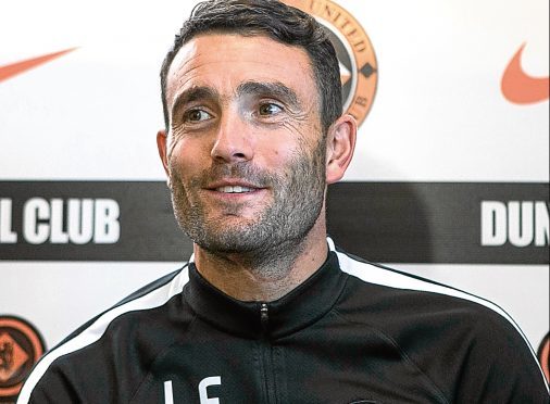 Dundee United boss Laurie Ellis
