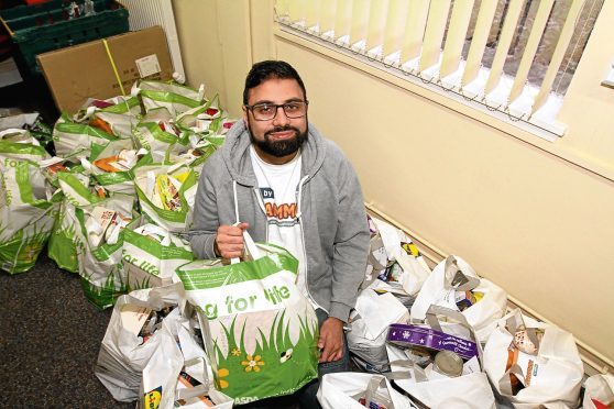 Rizwan Rafik of Taught by Mohammad at the foodbank