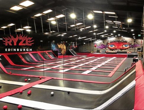 Ryze’s trampoline park in Edinburgh