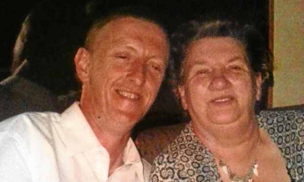 Mark Burry and mum Violet Burry