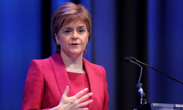 First Minister Nicola Sturgeon