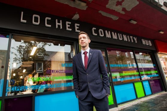 John Alexander at Lochee Community Hub