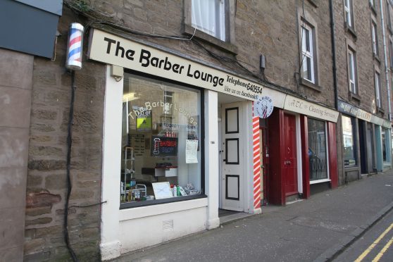 The Barber Lounge on Blackness Road