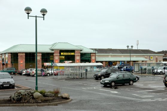 Morrisons supermarket in Arbroath.