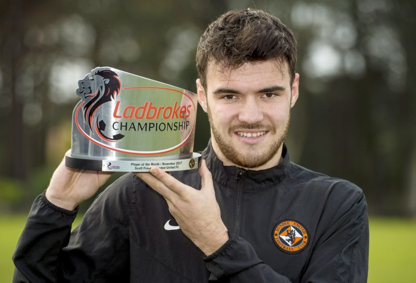 VIDEO Dundee United star Scott Fraser reacts to player of the month