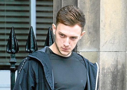 Murray at his first court appearance.