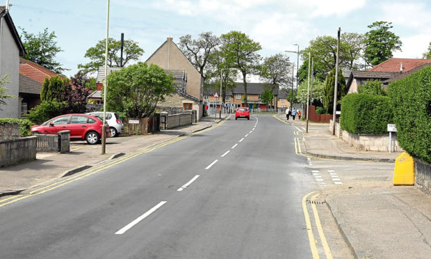Americanmuir Road (stock image)