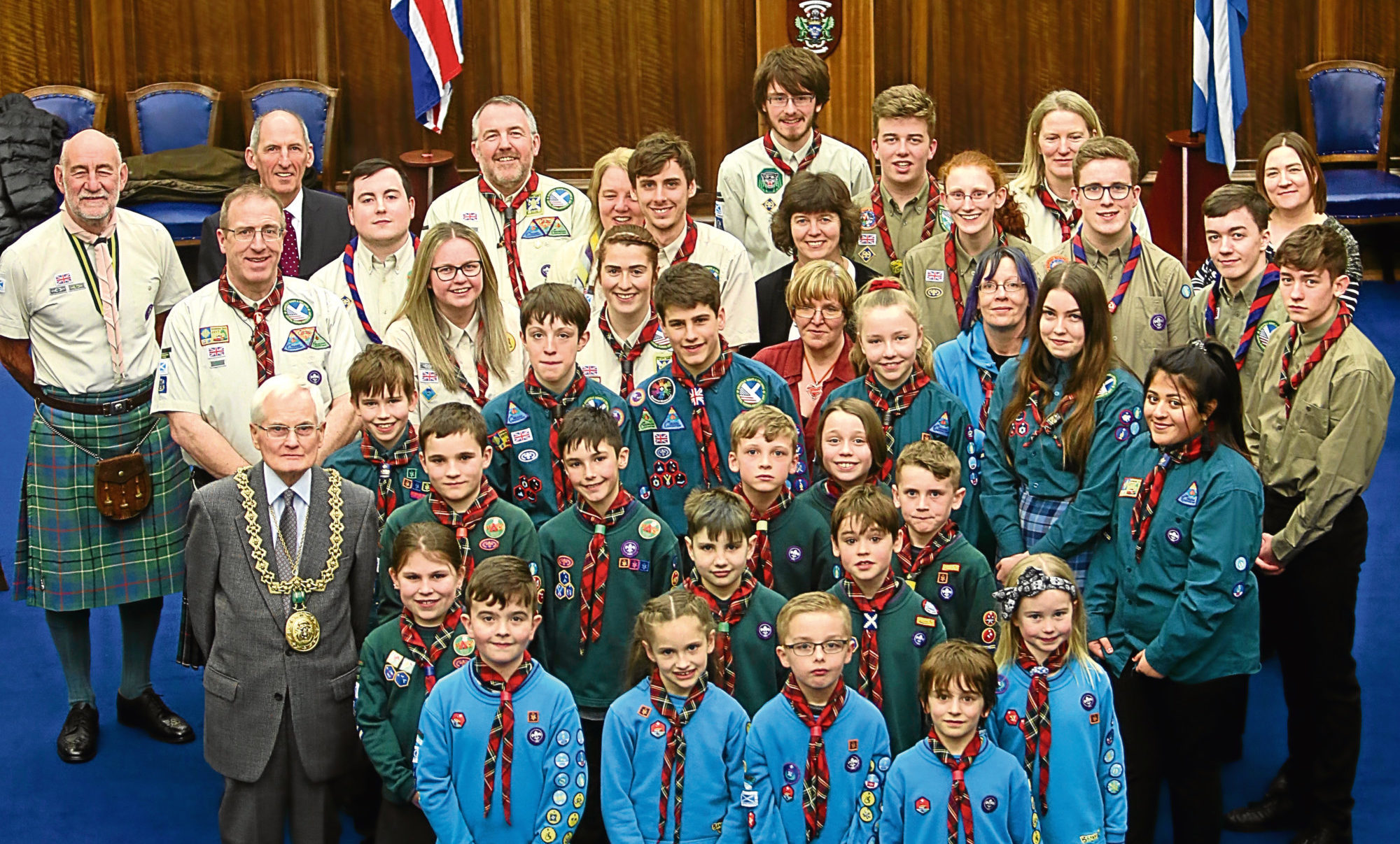 Year of events to celebrate century of Dundee Scouts group Evening