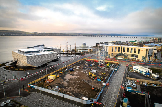 Pictures reveal the scale of controversial Dundee Waterfront ...