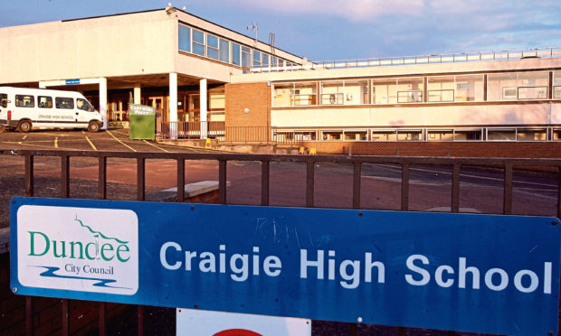 Craigie High School had planned to host their traditional Christmas review as a 'drive-in' style event.
