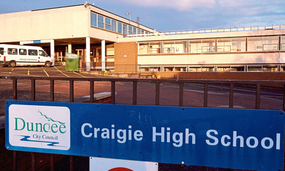 Craigie High School had planned to host their traditional Christmas review as a 'drive-in' style event.