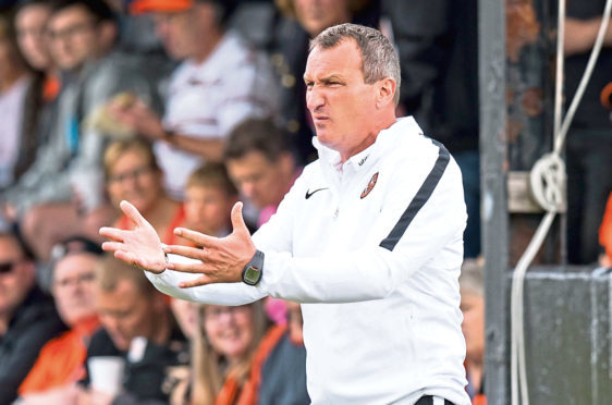 Dundee United manager Csaba Laszlo