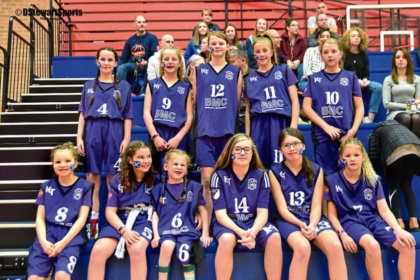 Dundee basketball team makes dream come true for young baller Molly, 8