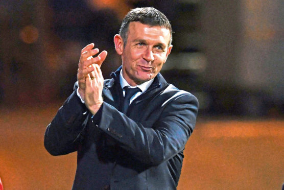 Dundee manager Jim McIntyre.