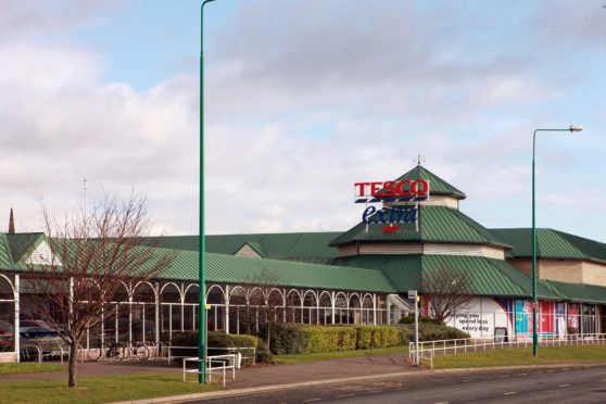 Ryan Duke is alleged to have behaved aggressively at the Tesco store on Riverside Drive.