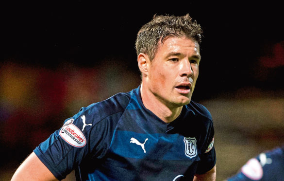 Darren O'Dea in action for Dundee