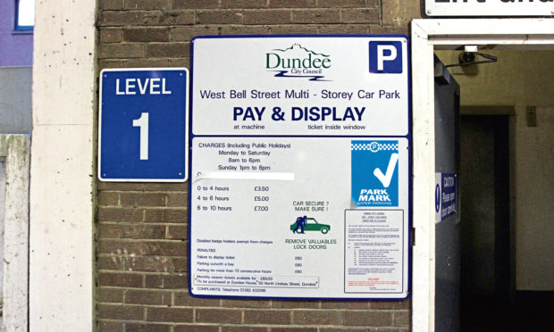The council generated more than £2.2m in profit from the operation of car parks and the payment of parking fines last year. Pictured is Bell Street car park