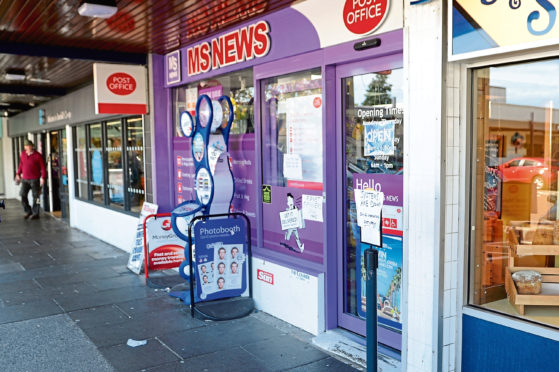 Postal services have been closed since the fire last month.