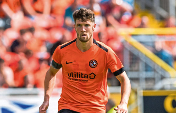 Stewart Murdoch in action for Dundee United