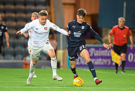 Dundee full-back Jesse Curran has impressed in his rookie season and has caught the eye of the Philippines national football team