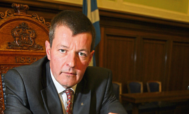 Willie Sawers, depute convener of Dundee City Council policy and resources committee
