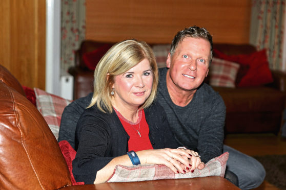 Linda McDonald and husband Matt.
