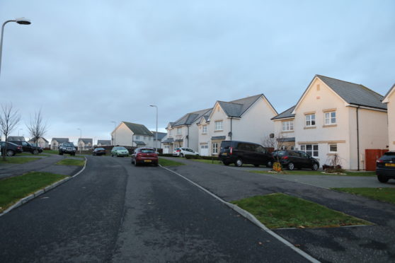 Strathyre Avenue where the raid took place.