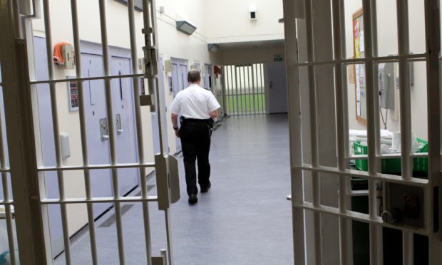 The segregation area at Perth Prison.