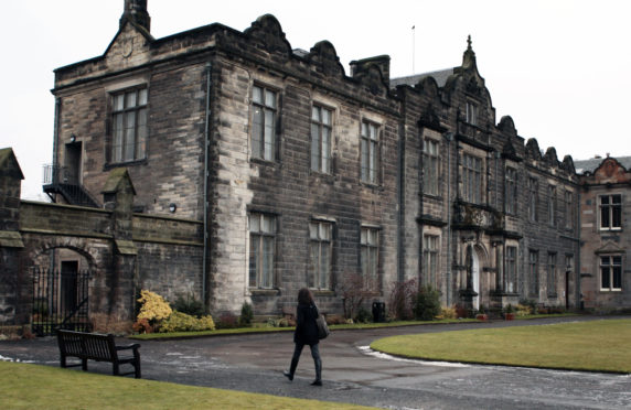 St Salvador's Quad at St Andrews University