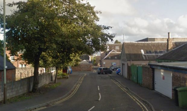 Croft Lane, Blairgowrie (stock image)