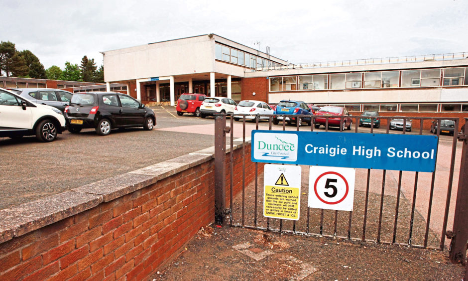 Pupils will return to schools across Tayside and Fife, including Craigie High School, from August 12.