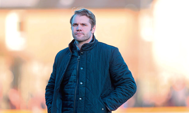 Dundee United manager Robbie Neilson