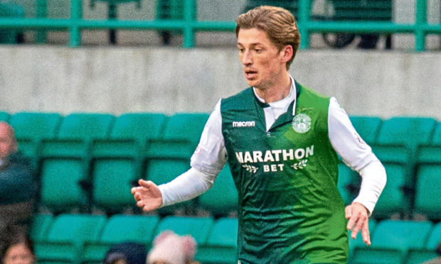 Ryan Gauld in action for Hibs earlier this year.