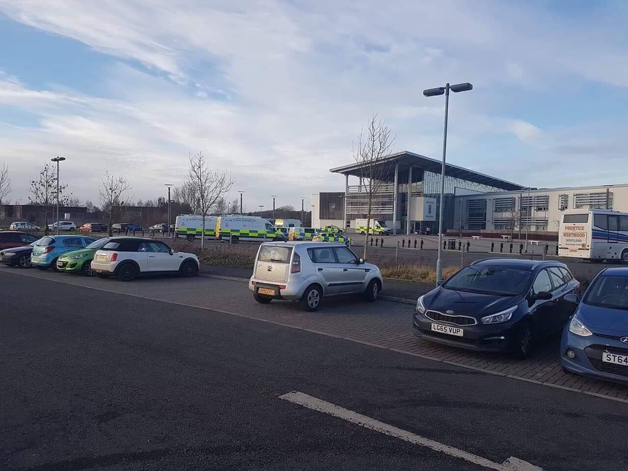 CONFIRMED Dunfermline High School pupils rushed to hospital HAD