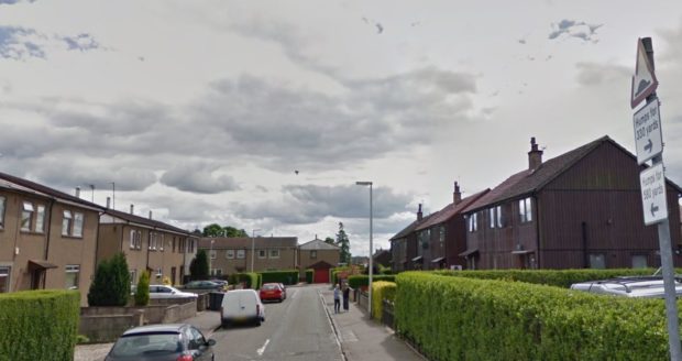 St Kilda Terrace, Dundee (stock image)
