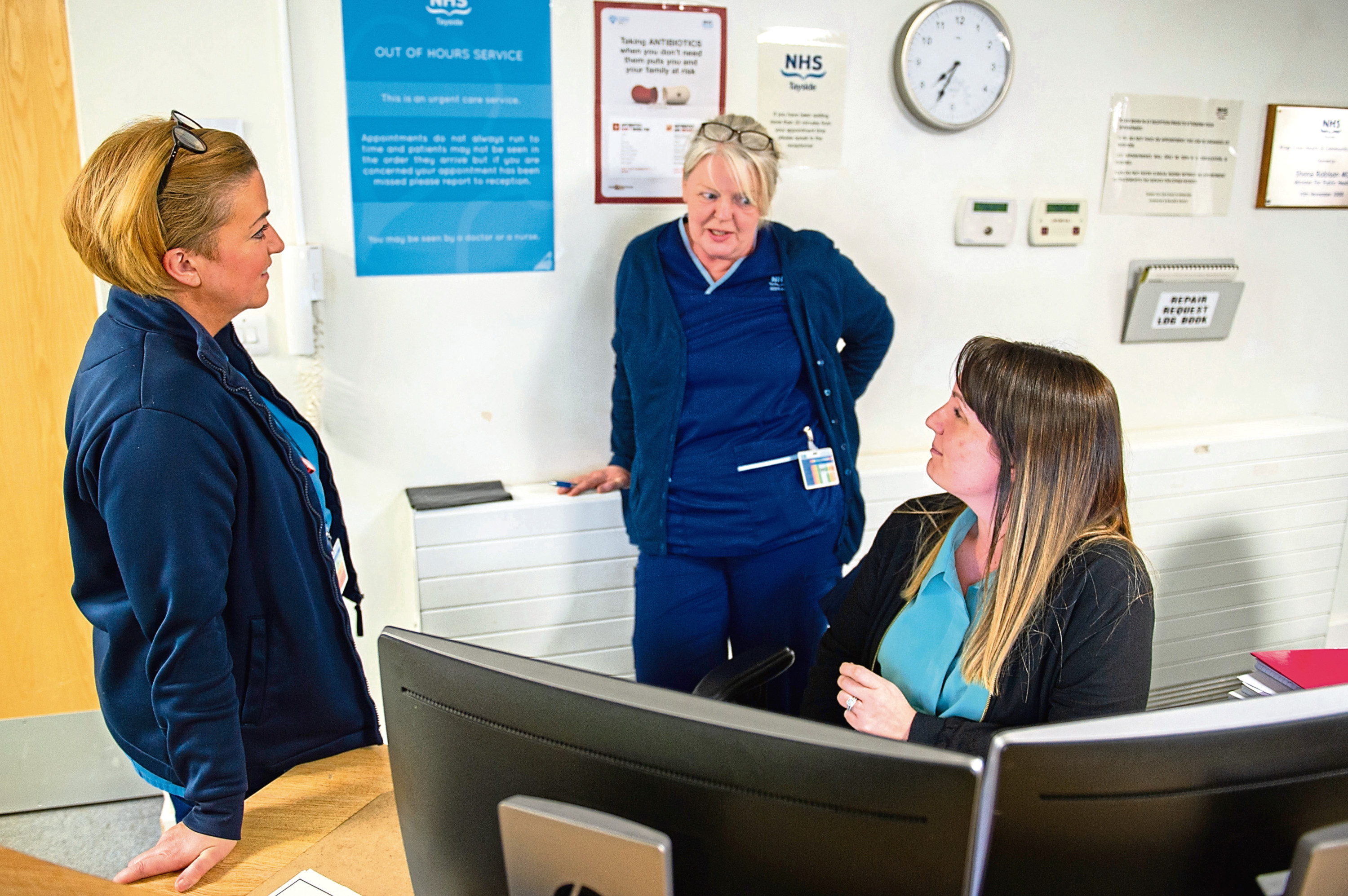 VIDEO Behind the scenes at NHS Tayside time no issue for Dundee GPs