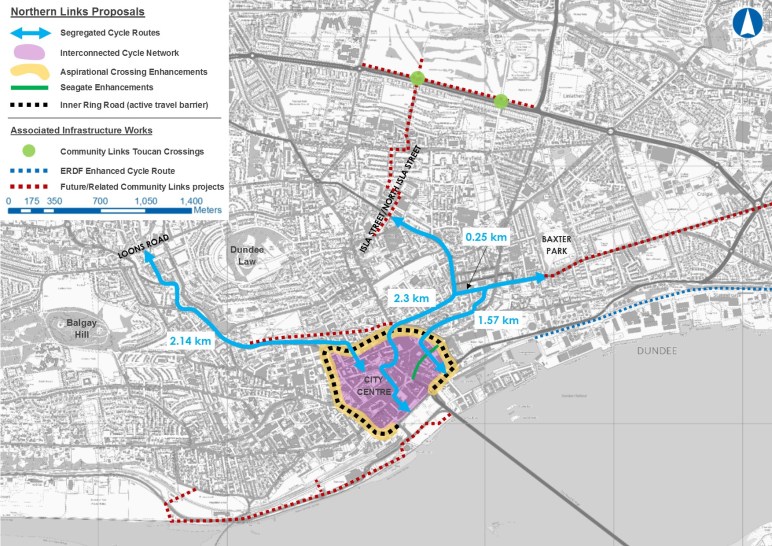 Five segregated cycle routes set to be introduced in Dundee - Evening ...