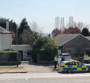 arbroath delays dundee causing craigie collided