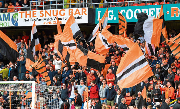 Dundee United fans.