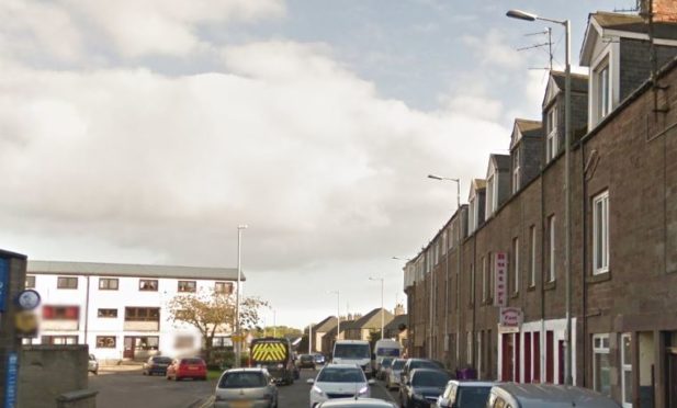 Montrose Street, Brechin (stock image)
