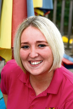 Adelle Taylor, manager of Ninewells Nursery.