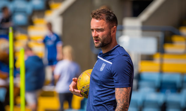 Dundee manager James McPake.