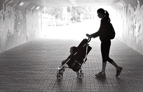 Single mothers are among those being hit by austerity.