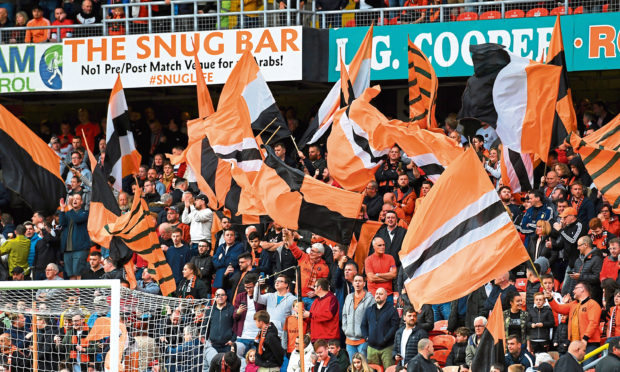The club has spent £250,000 at Tannadice to improve the matchday experience for fans.